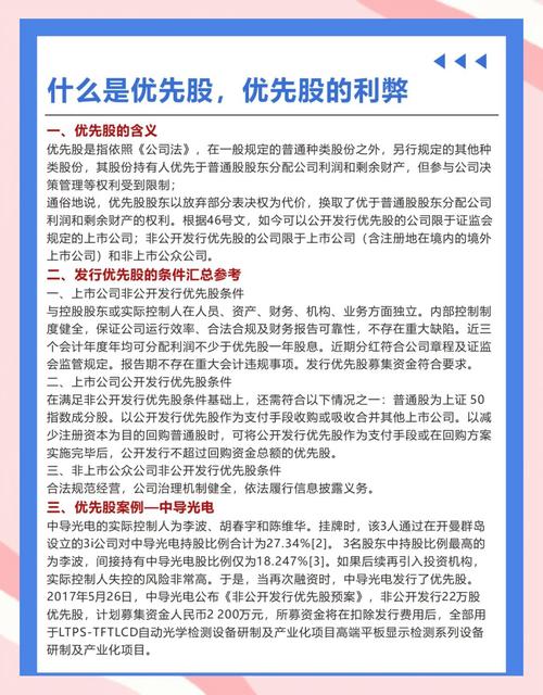 深入解析优先股制度：特点、收益与决策参与度全知道(图2)