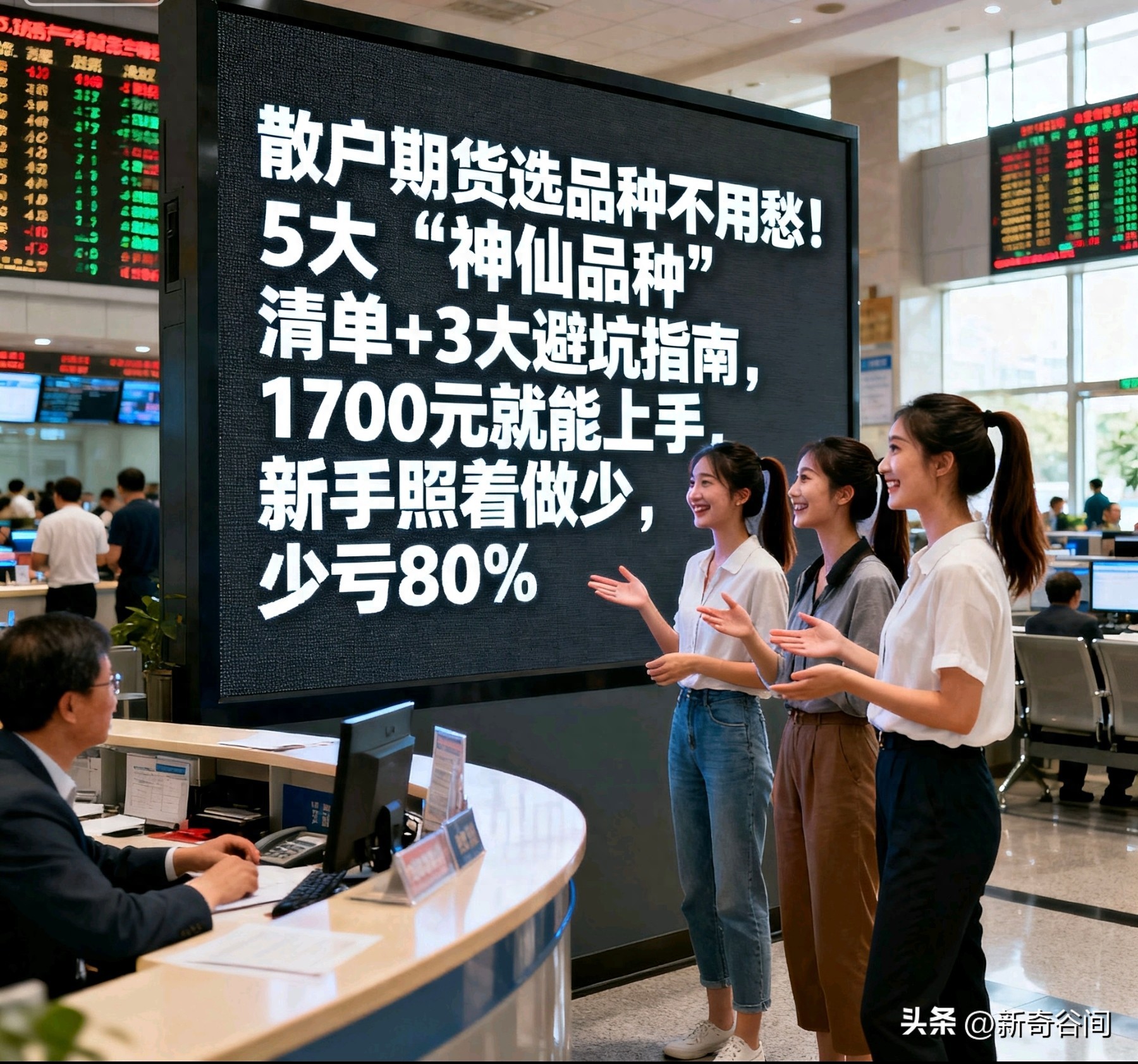 散户期货选啥品种好？5大神仙品种清单+3大避坑指南请查收