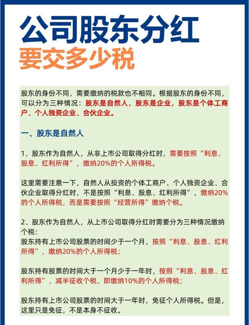 股票分红怎么收税？个人、企业股东缴税标准大不同