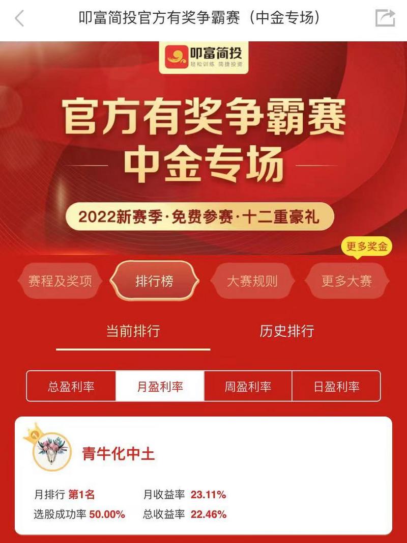 叩富简投:模拟炒股平台,免费参赛赢奖,解决新手炒股难题(图2) 叩富简投:模拟炒股平台,免费参赛赢奖,解决新手炒股难题(图2)