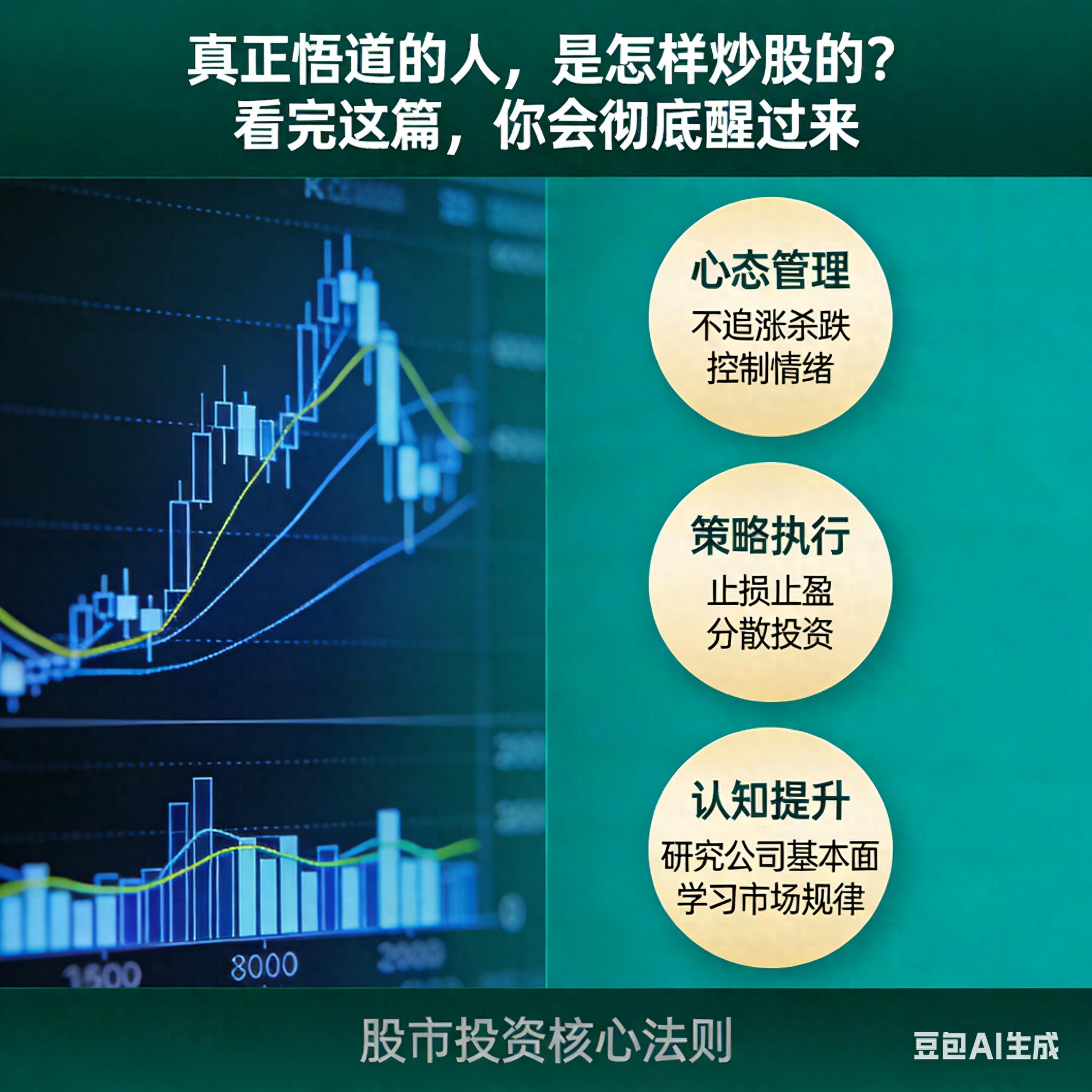 散户炒股多年总亏？掌握这些要点，学会不做股市蠢事