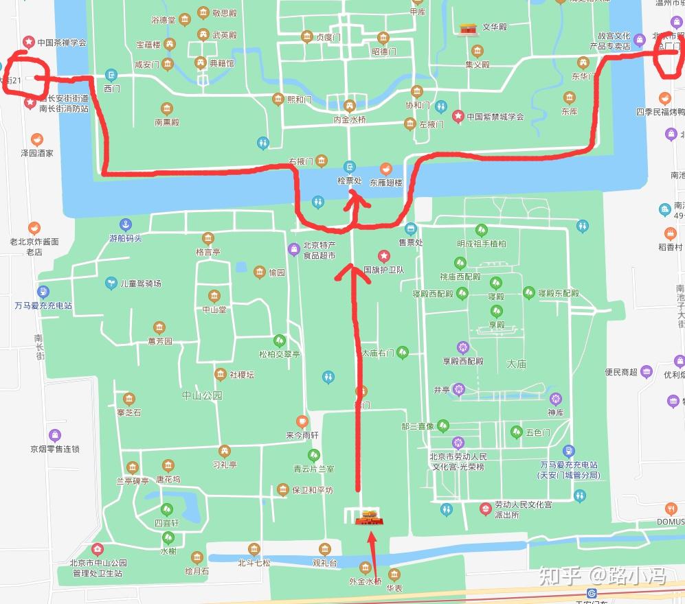 北京腾讯公司电话? 北京五天单人游攻略，含住宿交通美食及景点路线(图6)