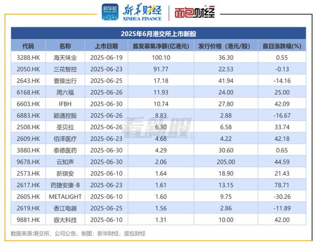 2025年A股和港股IPO丰收，打新盛宴与二级市场变动并存(图1)