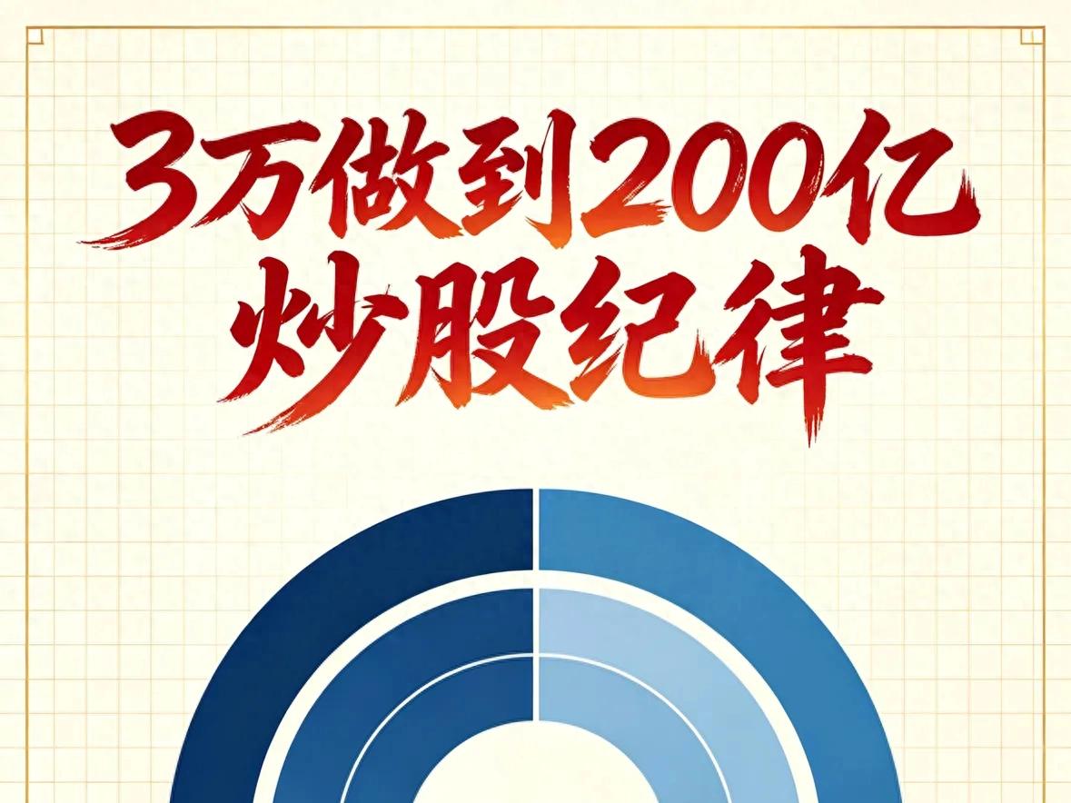 炒股从几万做到上亿，就靠这三条纪律，400招精华都在这里