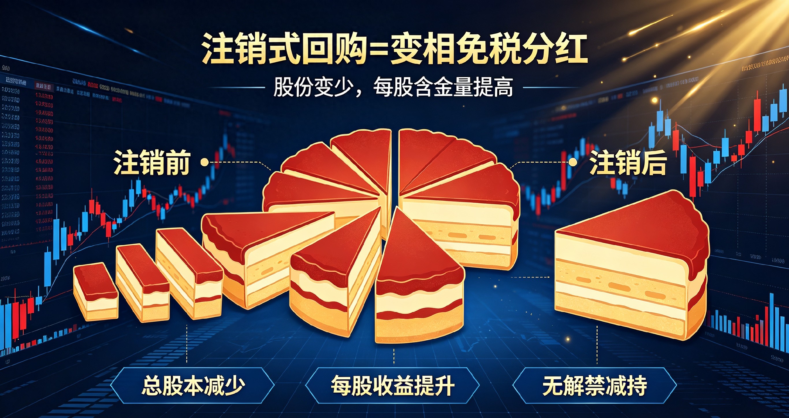 2026年新信号：注销式回购占比过半，等于给股民免税发钱